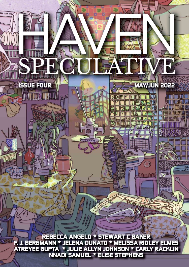 Cover of Issue Four, May 2022, Haven Spec Magazine