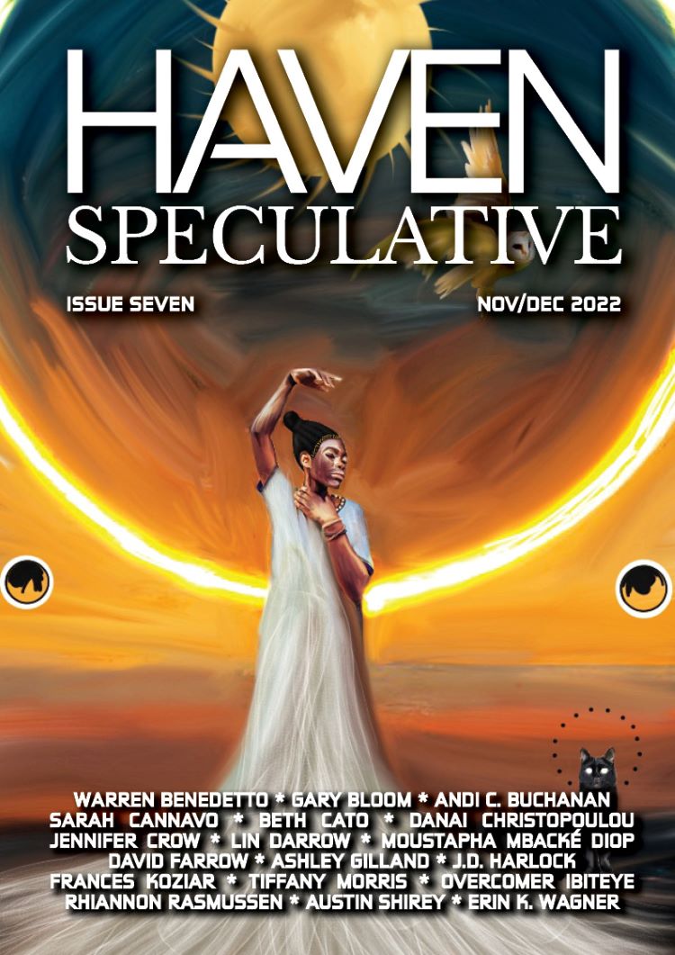 Cover of Issue Seven, November 2022, Haven Spec Magazine