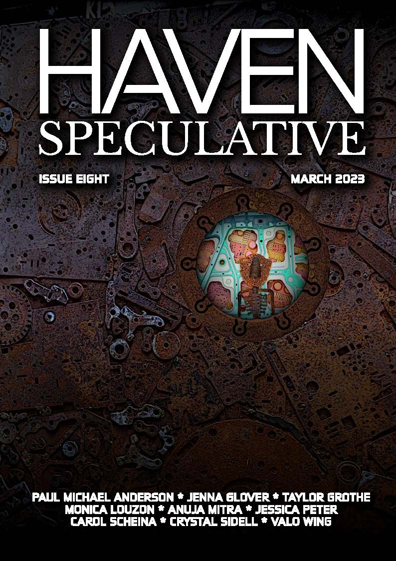Cover of Issue Eight, March 2023, Haven Spec Magazine