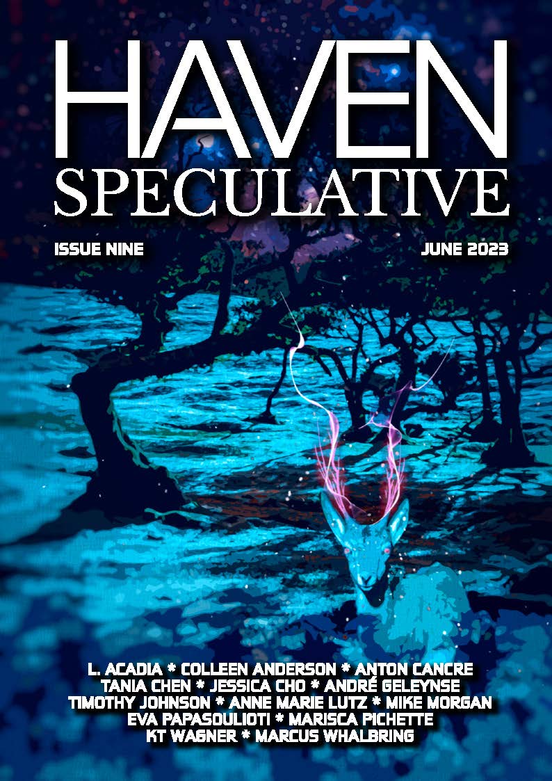 Cover of Issue Nine, June 2023, Haven Spec Magazine